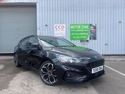 Black Used 2019 Ford Focus ST-Line X Hatchback | £9,250 (Fair price)