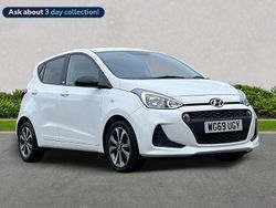 White Used 2019 Hyundai i10 Hatchback | £8,295 (Fair price)