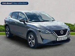Grey Used 2022 Nissan Qashqai N-Connecta SUV | £17,169 (Fair price)