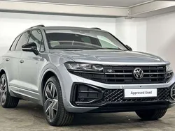Silver Used 2025 VW Touareg Black Edition SUV | £59,995 (Expensive)
