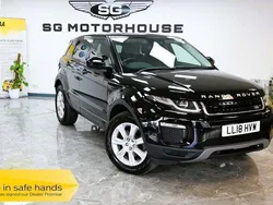 Black Used 2018 Land Rover Range Rover evoque SE Hatchback | £14,495 (Good price)