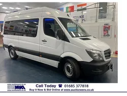 White Used 2018 Mercedes Sprinter Van | £17,410 (Expensive)