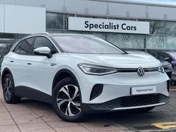 White Used 2023 VW ID.4 Pure SUV | £21,995 (Fair price)