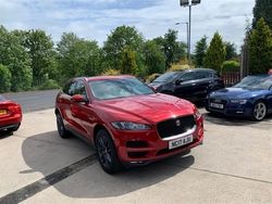 Red Used 2017 Jaguar F-Pace Portfolio SUV | £10,995 (Fair price)