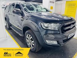 Grey Used 2017 Ford Ranger Wildtrack Pickup | £13,990 (Fair price)