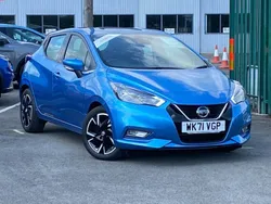 Blue Used 2021 Nissan Micra Acenta Hatchback | £14,499 (Expensive)