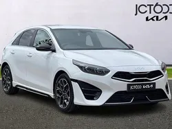 White Used 2025 Kia Ceed GT-Line Hatchback | £21,409 (A bit pricey)