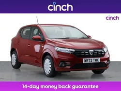 Red Used 2022 Dacia Sandero Comfort Hatchback | £11,999 (Fair price)