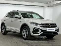 Grey Used 2025 VW T-Roc R-line SUV | £27,995 (Fair price)