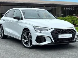 White Used 2024 Audi S3 Black Edition Hatchback | £37,495 (Fair price)