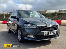 Grey Used 2018 Skoda Fabia SE Hatchback | £7,795 (Good price)