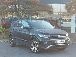 Black Used 2022 VW T-Cross Black Edition SUV | £17,498 (Fair price)