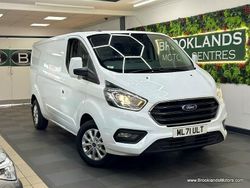 White Used 2021 Ford Transit Custom Limited Van | £16,185 (Fair price)