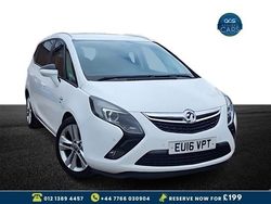 White Used 2016 Vauxhall Zafira SRi MPV | £4,285 (Fair price)