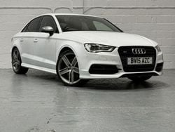 White Used 2015 Audi S3 Design Sedan | £13,445 (Fair price)