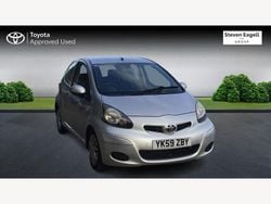 Silver Used 2009 Toyota Aygo Platinum Hatchback | £5,195 (Expensive)