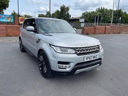 Silver Used 2017 Land Rover Range Rover Sport HSE SUV | £13,995 (Expensive)