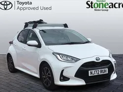 White Used 2022 Toyota Yaris Hybrid Design Hatchback | £15,000 (Fair price)