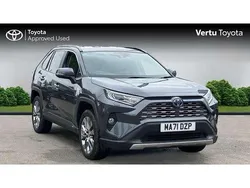 Grey Used 2022 Toyota RAV4 Hybrid SUV | £24,991 (Fair price)