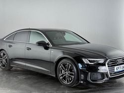 Black Used 2021 Audi A6 S-Line Sedan | £20,900 (Expensive)