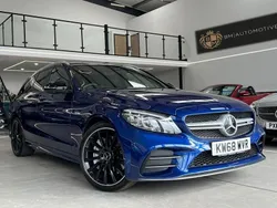 Blue Used 2018 Mercedes C43 AMG Premium Plus Estate | £28,495 (Fair price)