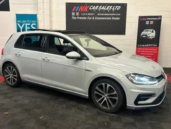 Silver Used 2018 VW Golf VII R-line Hatchback | £11,995 (Fair price)