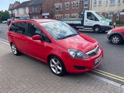 Red Used 2012 Vauxhall Zafira MPV | £2,195 (Fair price)