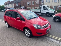 Red Used 2012 Vauxhall Zafira MPV | £2,395 (Fair price)