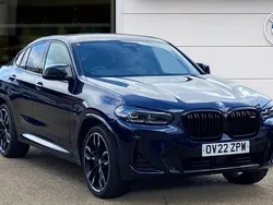 Blue Used 2022 BMW X4 Shadowline SUV | £46,700 (Fair price)