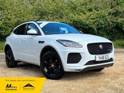 White Used 2018 Jaguar E-Pace R-Dynamic SUV | £12,995 (Fair price)