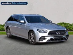 Silver Used 2020 Mercedes E300 AMG line Estate | £23,254 (Fair price)