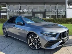 Grey Used 2024 Mercedes A35 AMG Premium Sedan | £36,885 (Fair price)