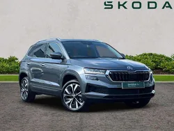 Graphite grey metallic Used 2024 Skoda Karoq SE L SUV | £24,995 (Fair price)