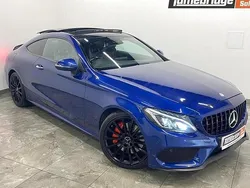 Blue Used 2016 Mercedes C250 AMG Line Premium Plus Coupe | £11,495 (Expensive)