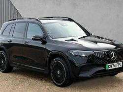Black Used 2024 Mercedes EQB300 AMG line SUV | £37,890