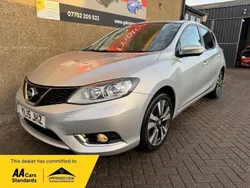 Silver Used 2015 Nissan Pulsar Tekna Hatchback | £4,355 (Fair price)