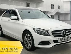 White Used 2014 Mercedes C200 Premium Sedan | £11,995 (A bit pricey)