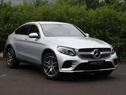 Silver Used 2017 Mercedes GLC220 AMG line Coupe | £18,495 (Super price)