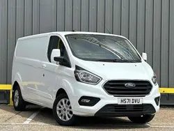 White Used 2022 Ford Transit Custom Limited Van | £13,795 (Good price)