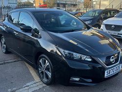 Black Used 2020 Nissan Leaf N-Connecta Hatchback | £8,390 (Good price)