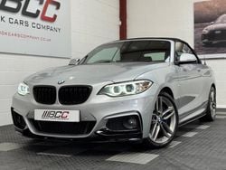 Silver Used 2017 BMW 218 M Sport Cabriolet | £12,995 (Fair price)