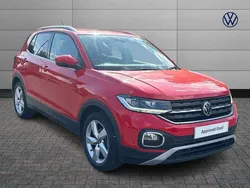 Red Used 2021 VW T-Cross SEL SUV | £14,494 (Fair price)