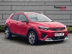 Red Used 2025 Kia Stonic GT-Line S SUV | £19,455 (Fair price)