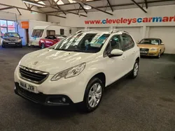 White Used 2014 Peugeot 2008 Active SUV | £5,250 (Expensive)