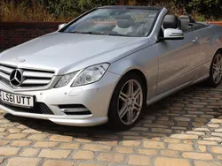 Silver Used 2011 Mercedes E220 Sport Edition Cabriolet | £5,999 (Fair price)
