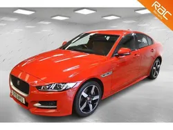 Red Used 2019 Jaguar XE R-Sport Sedan | £13,890 (Fair price)