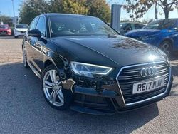 Black Used 2017 Audi A3 S-Line Hatchback | £13,990 (Fair price)