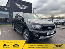 Black Used 2022 Ford Ranger Wildtrack Pickup | £17,995 (Good price)