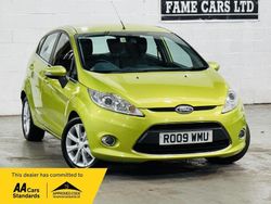 Green Used 2009 Ford Fiesta Zetec Hatchback | £3,800 (Fair price)