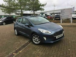 Blue Used 2019 Ford Fiesta Zetec Hatchback | £7,750